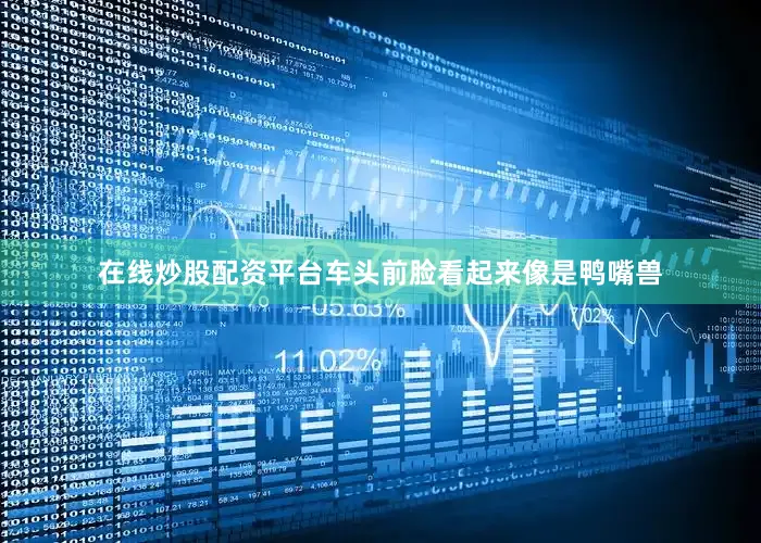 在线炒股配资平台车头前脸看起来像是鸭嘴兽